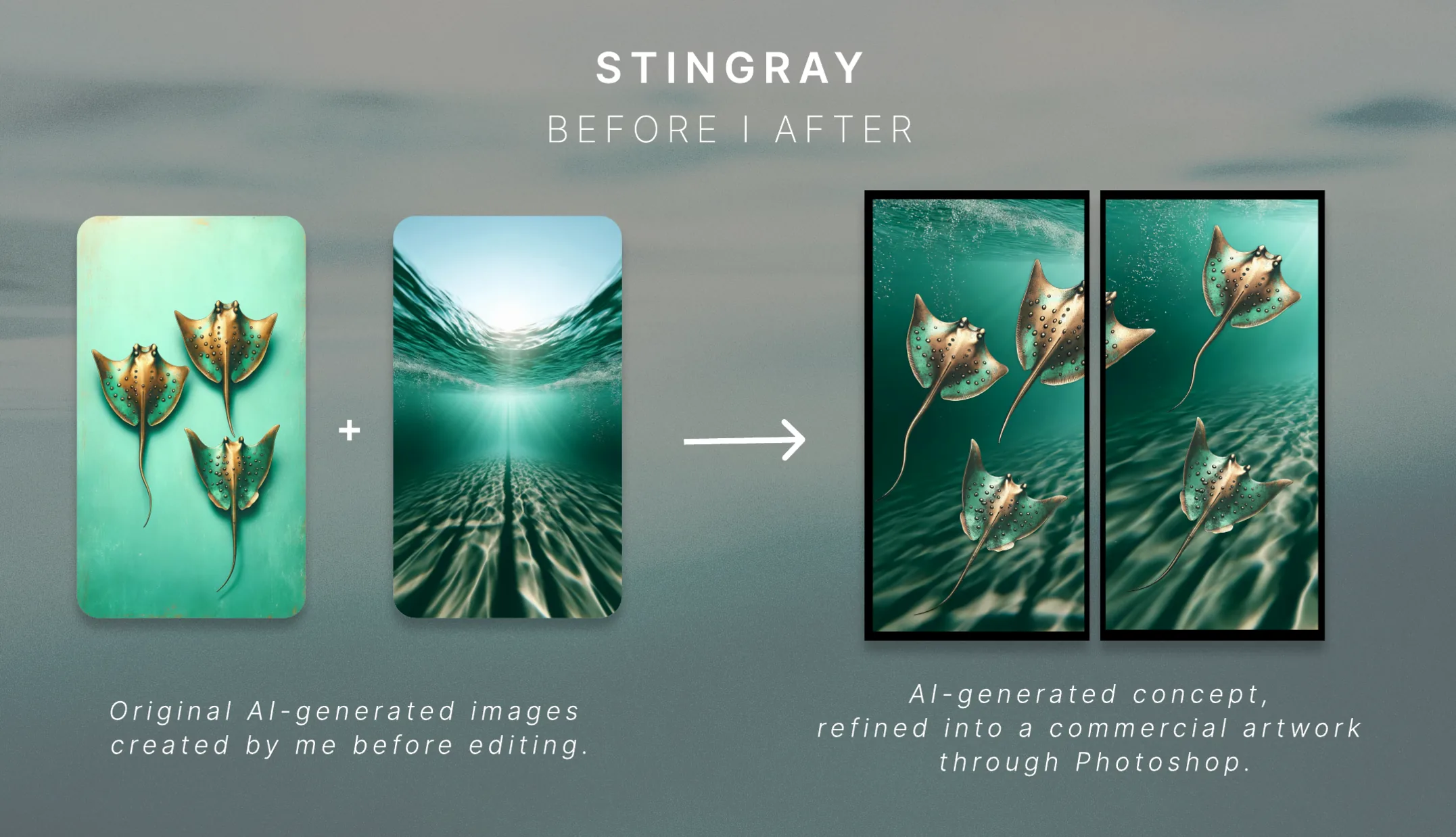 Stingray — before & after