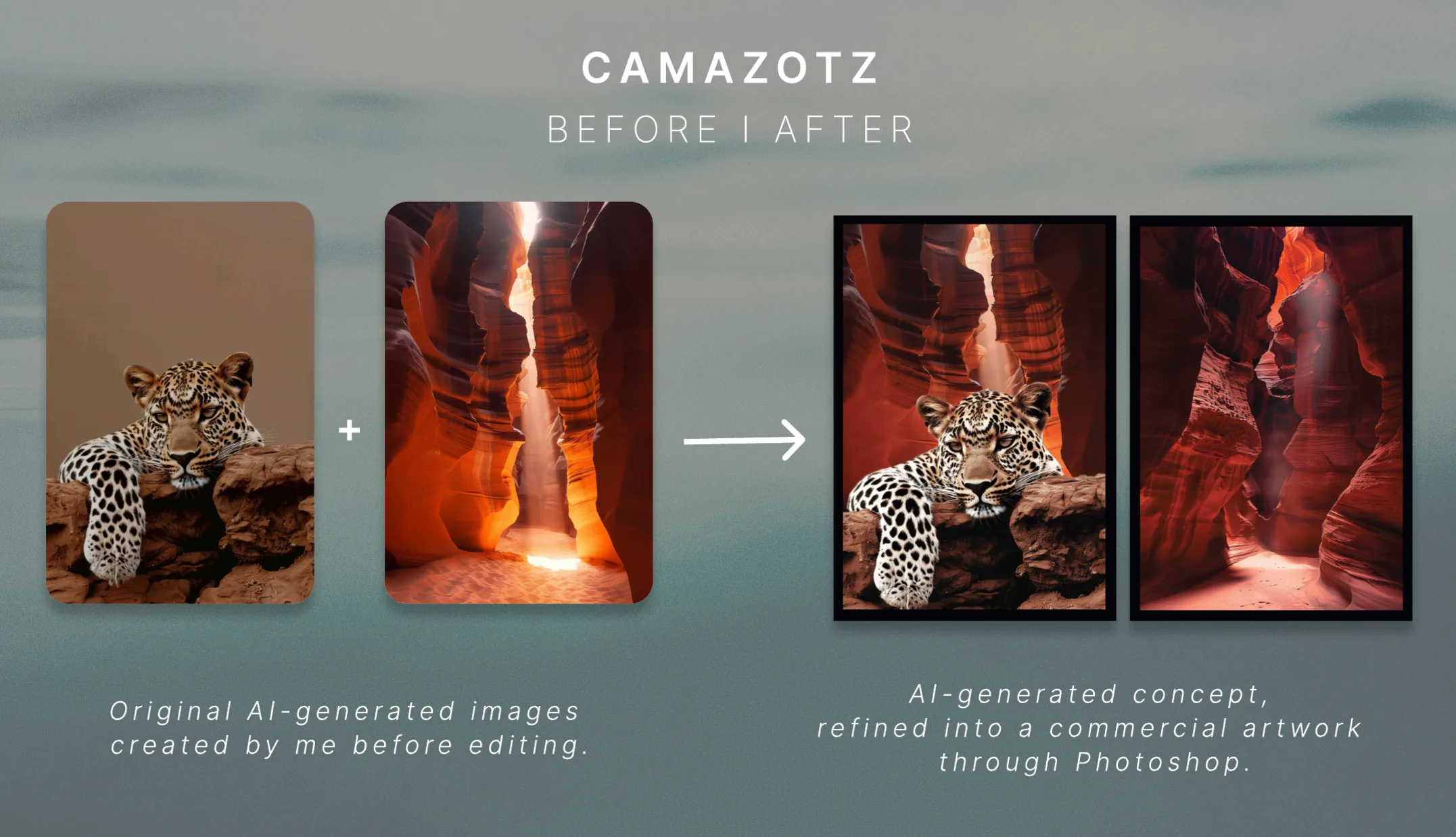 Camazotz — before & after