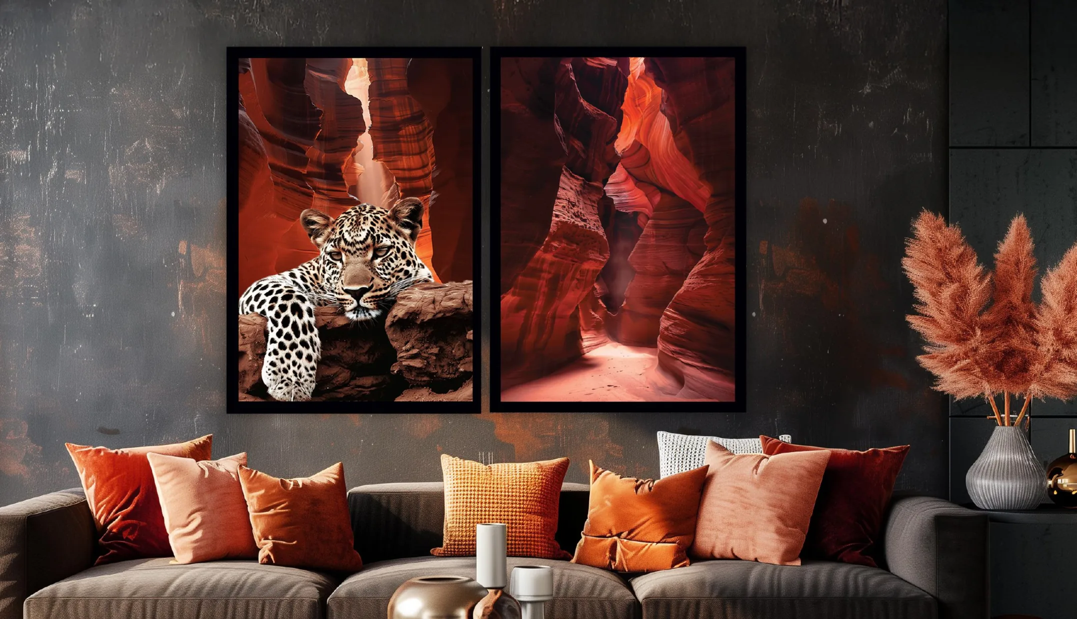 Interior mockup — living space
