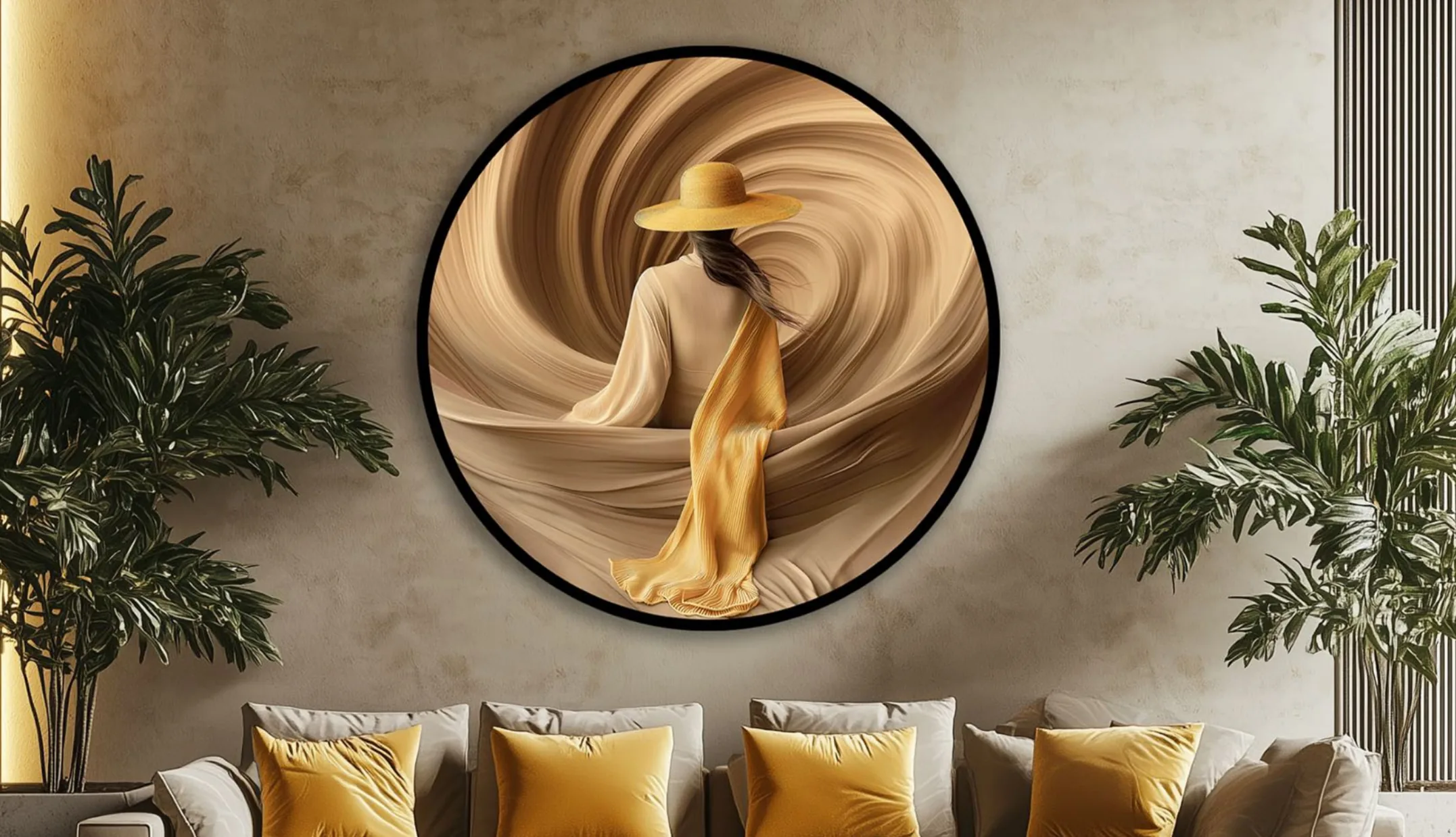 Interior mockup — elegant setting